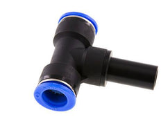 16mm x 16mm Tee Push-in Fitting with Plug-in PBT NBR