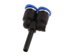 4mm x 4mm Y Push-in Fitting with Plug-in PA 66 NBR [2 Pieces]