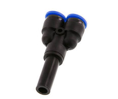 8mm x 10mm Y Push-in Fitting with Plug-in PA 66 NBR