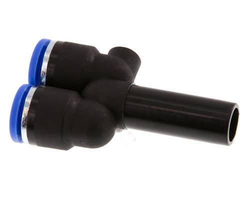 10mm x 12mm Y Push-in Fitting with Plug-in PA 66 NBR