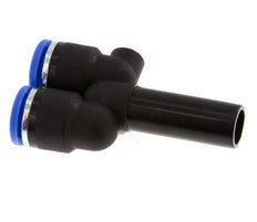 10mm x 12mm Y Push-in Fitting with Plug-in PA 66 NBR