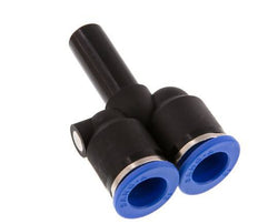 12mm x 12mm Y Push-in Fitting with Plug-in PA 66 NBR