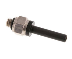 4mm x M 5 Plug-in Fitting with Male Threads Brass/PA 66 NBR [5 Pieces]