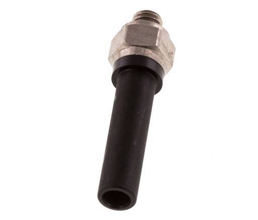 6mm x M 5 Plug-in Fitting with Male Threads Brass/PA 66 NBR [5 Pieces]