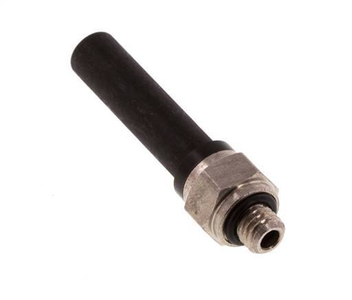6mm x M 5 Plug-in Fitting with Male Threads Brass/PA 66 NBR [5 Pieces]