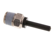 4mm x R1/8'' Plug-in Fitting with Male Threads Brass/PA 66 NBR [5 Pieces]