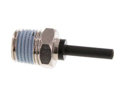 4mm x R1/4'' Plug-in Fitting with Male Threads Brass/PA 66 NBR [5 Pieces]