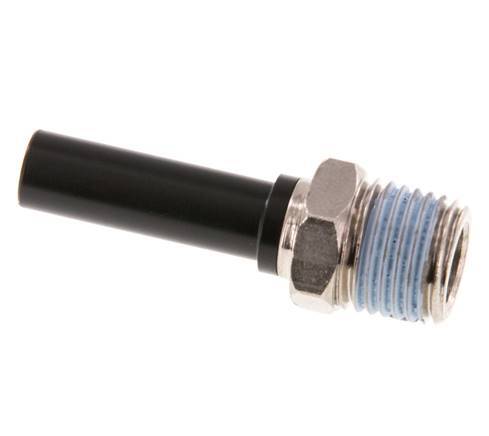 8mm x R1/4'' Plug-in Fitting with Male Threads Brass/PA 66 NBR [5 Pieces]