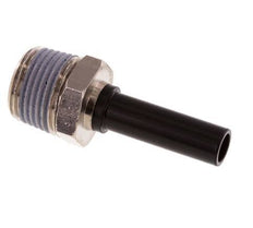 8mm x R3/8'' Plug-in Fitting with Male Threads Brass/PA 66 NBR [5 Pieces]