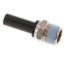 10mm x R3/8'' Plug-in Fitting with Male Threads Brass/PA 66 NBR [2 Pieces]