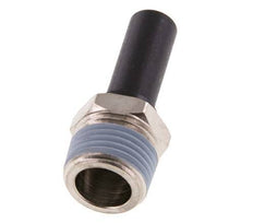 12mm x R1/2'' Plug-in Fitting with Male Threads Brass/PA 66 NBR [2 Pieces]