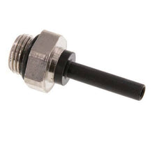 4mm x G1/8'' Plug-in Fitting with Male Threads Brass/PA 66 NBR [5 Pieces]
