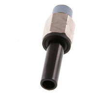 8mm x 1/8'' NPT Plug-in Fitting with Male Threads Brass/PA 66 NBR [2 Pieces]