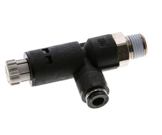 Pneumatic Pressure Regulator 6mm - R1/4''