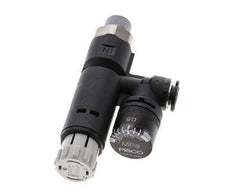 Pneumatic Pressure Regulator 6mm - R1/8'' with Pressure Gauge