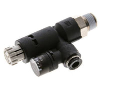 Pneumatic Pressure Regulator 6mm - R1/4'' with Pressure Gauge