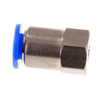 3mm x M 3 Push-in Fitting with Female Threads Steel/POM NBR Compact Design [5 Pieces]