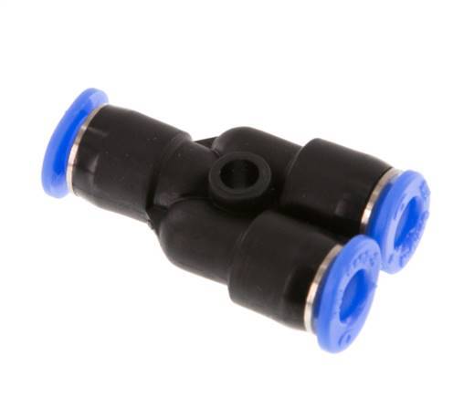 4mm Y Push-in Fitting PBT NBR Compact Design [2 Pieces]