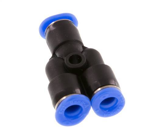 4mm Y Push-in Fitting PBT NBR Compact Design [2 Pieces]