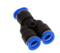 6mm Y Push-in Fitting PBT NBR Compact Design [2 Pieces]