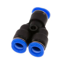 6mm Y Push-in Fitting PBT NBR Compact Design [2 Pieces]