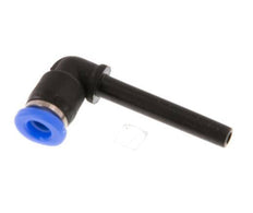 3mm x 3mm 90deg Elbow Push-in Fitting with Plug-in PBT NBR Compact Design [2 Pieces]