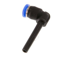 3mm x 3mm 90deg Elbow Push-in Fitting with Plug-in PBT NBR Compact Design [2 Pieces]