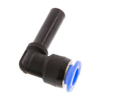 6mm x 6mm 90deg Elbow Push-in Fitting with Plug-in PBT NBR Compact Design [2 Pieces]