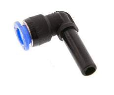 6mm x 6mm 90deg Elbow Push-in Fitting with Plug-in PBT NBR Compact Design [2 Pieces]