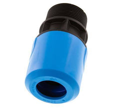32mm x R1 1/2'' Push-in Fitting with Male Threads PA/POM NBR