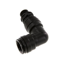 22mm x G1/2'' 90deg Elbow Push-in Fitting with Male Threads POM NBR Rotatable