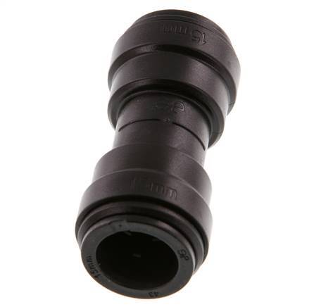 15mm Push-in Fitting POM NBR [2 Pieces]