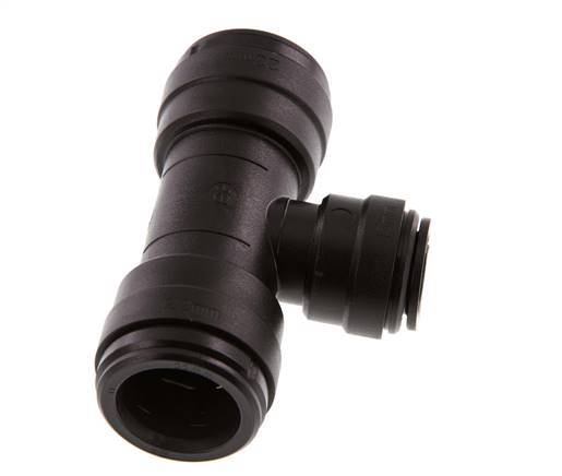 15mm x 22mm Tee Push-in Fitting POM NBR FDA