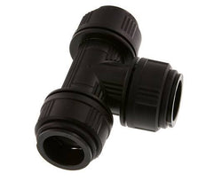 28mm Tee Push-in Fitting Brass/POM NBR FDA