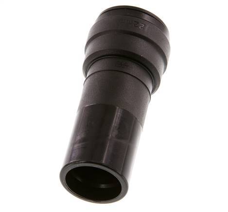 22mm x 28mm Push-in Fitting with Plug-in POM NBR