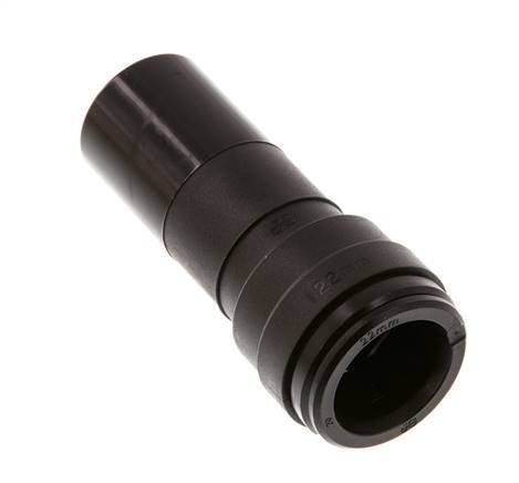 22mm x 28mm Push-in Fitting with Plug-in POM NBR