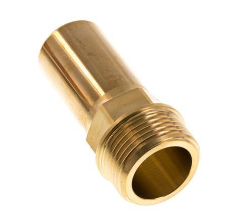 28mm x G1'' Plug-in Fitting with Male Threads Brass