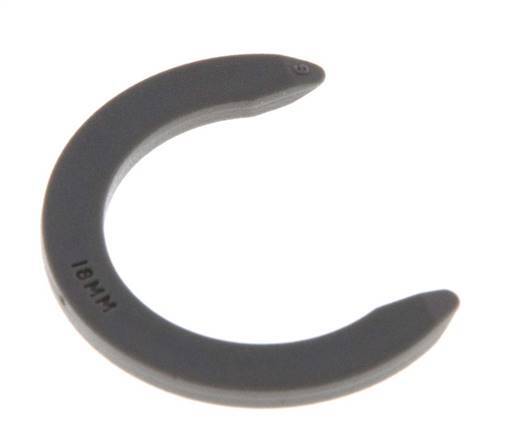 18 mm Collet Locking Clips for Push-in Fittings [20 Pieces]