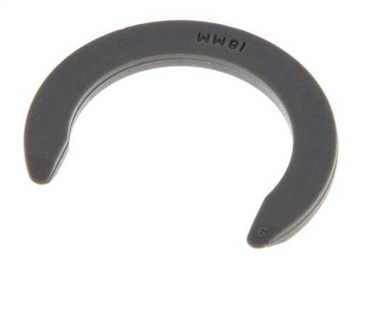 18 mm Collet Locking Clips for Push-in Fittings [20 Pieces]