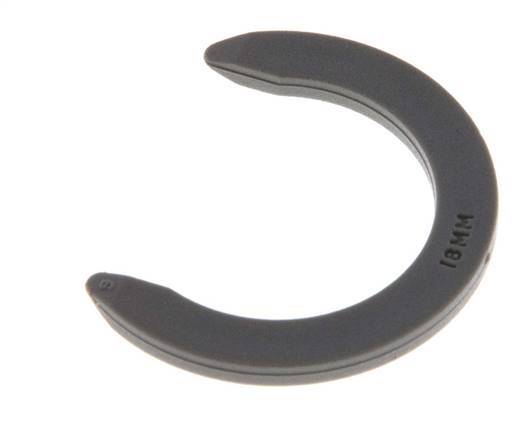 18 mm Collet Locking Clips for Push-in Fittings [20 Pieces]
