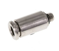 5mm x M 5 Push-in Fitting with Male Threads Brass NBR [2 Pieces]