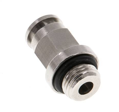 5mm x G1/8'' Push-in Fitting with Male Threads Brass NBR [2 Pieces]