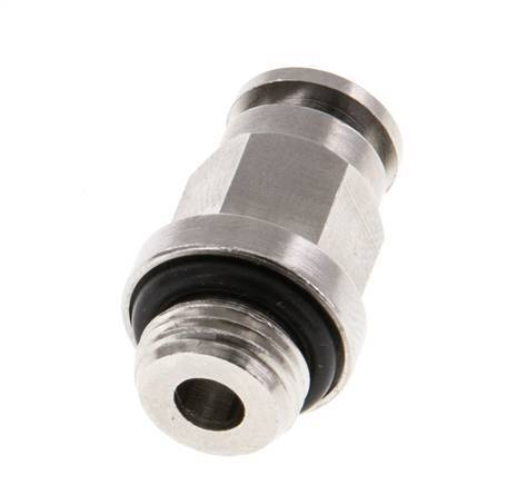 5mm x G1/8'' Push-in Fitting with Male Threads Brass NBR [2 Pieces]