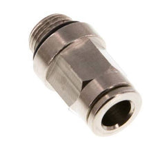 6mm x G1/8'' Push-in Fitting with Male Threads Brass NBR [5 Pieces]
