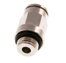 6mm x G1/8'' Push-in Fitting with Male Threads Brass NBR [5 Pieces]