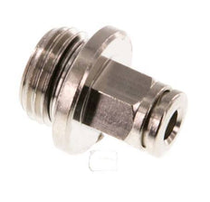 4mm x G1/4'' Push-in Fitting with Male Threads Brass NBR [2 Pieces]