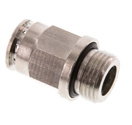 12mm x G3/8'' Push-in Fitting with Male Threads Brass NBR [2 Pieces]