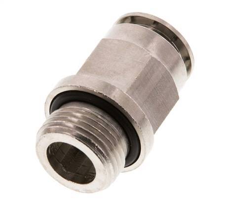 12mm x G3/8'' Push-in Fitting with Male Threads Brass NBR [2 Pieces]