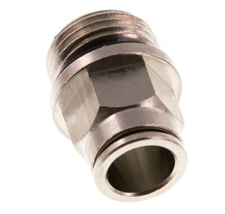 12mm x G1/2'' Push-in Fitting with Male Threads Brass NBR [2 Pieces]