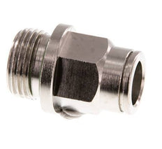 10mm x G3/8'' Push-in Fitting with Male Threads Brass FKM [2 Pieces]